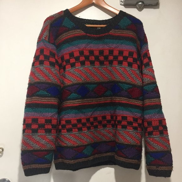 VINTAGE BOSTON TRADERS WOOL SWEATERS SIZE L - Picture 2 of 8